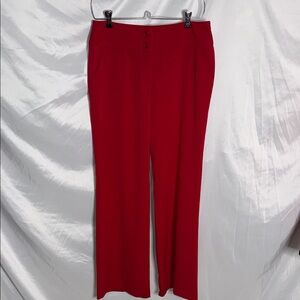 Apt. 9 Red Wide-Leg Pants